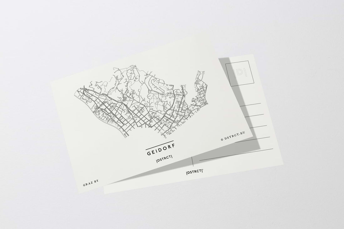 Geidorf Graz PLZ 8010, 8036, 8043 Postkarten Post Card
