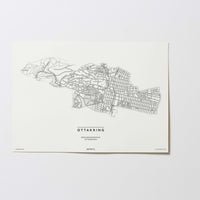 Ottakring | 1160 | Wien | City Map Karte Plan Bild Print Poster Ohne Rahmen Unframed
