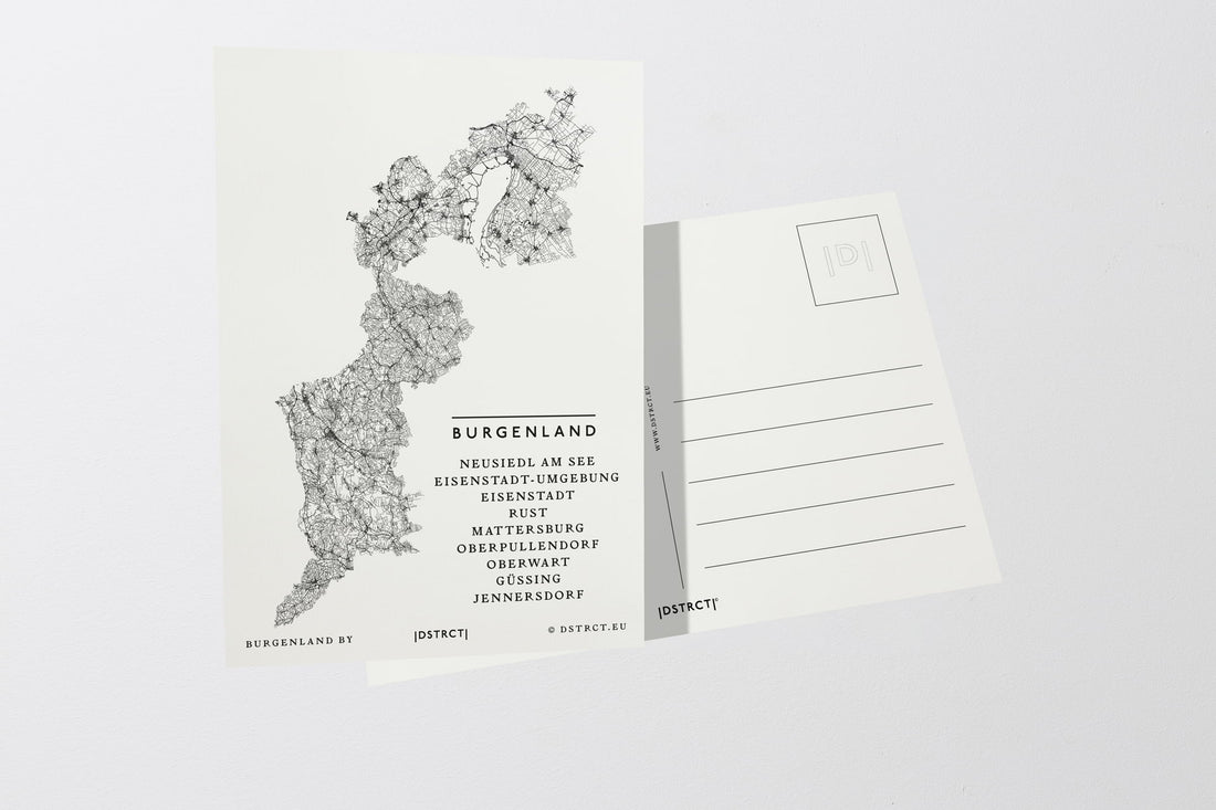 Burgenland Österreich Postkarte Postcard