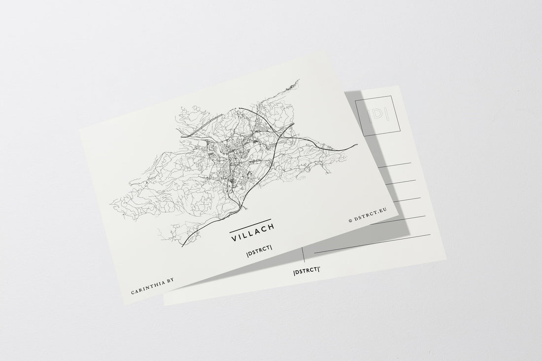 Villach Kärnten Carinthia Postcard Postkarte