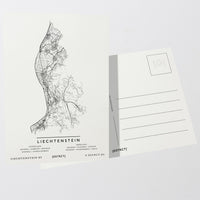 Fürstentum Liechtenstein Postkarte Postcard