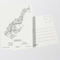 Fürstentum Monaco Postkarte postcard