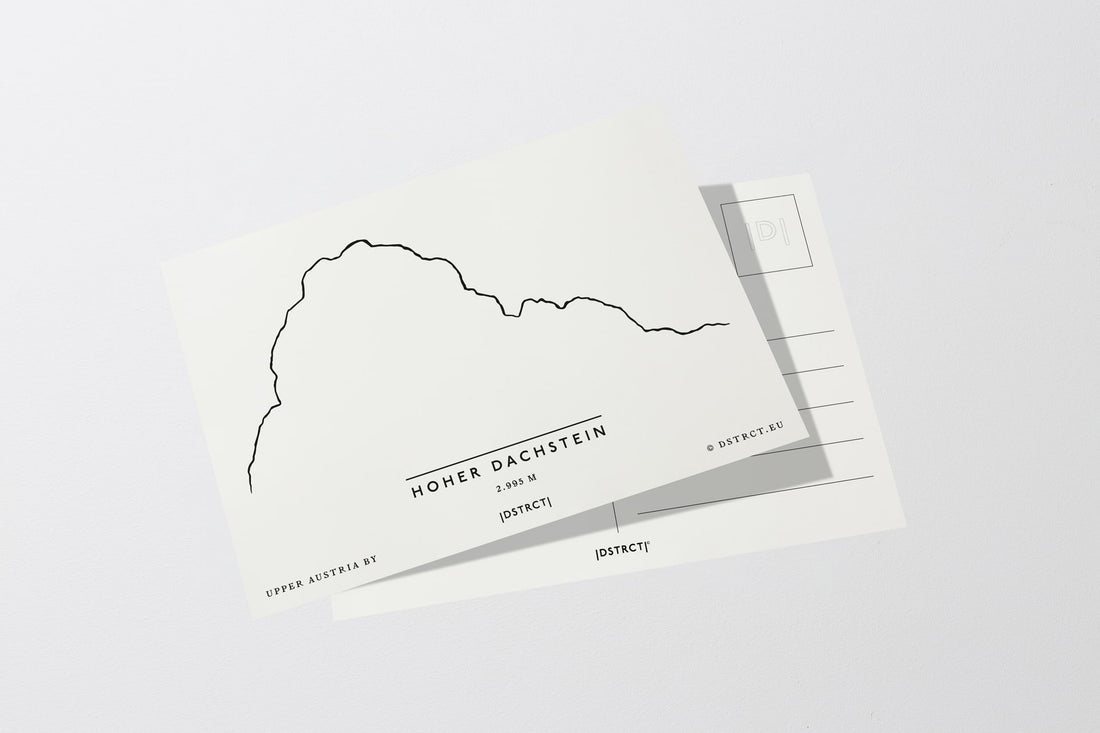 Hoher Dachstein Oberösterreich postcard Postkarte