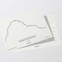 Hoher Dachstein Oberösterreich postcard Postkarte