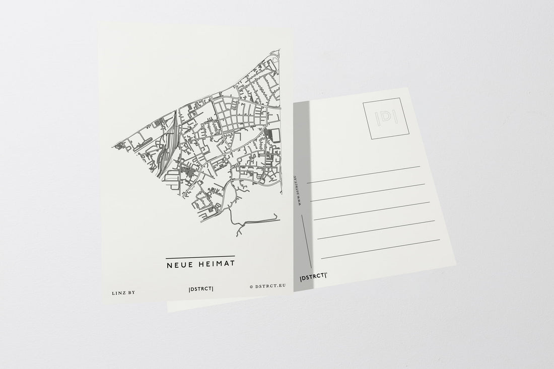 Neue Heimat Linz Oberösterreich Postkarte Postcard