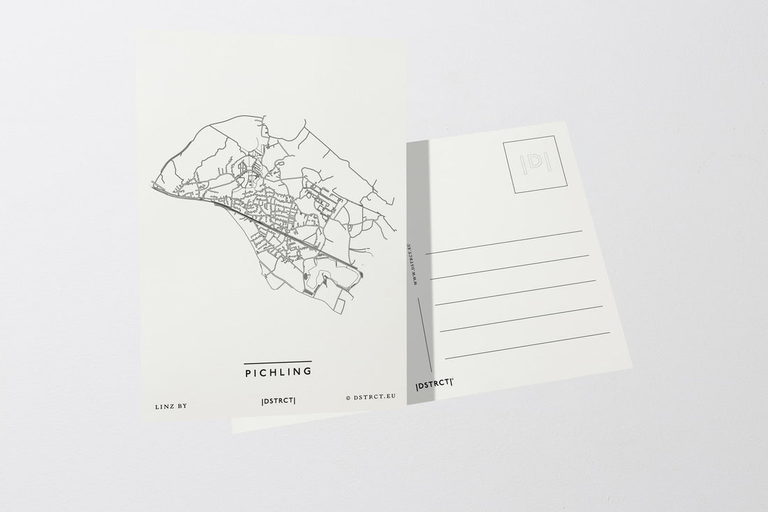 Pichling Linz Oberösterreich Postkarte Postcard