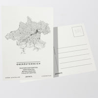 Oberösterreich Österreich Postkarte Postcard
