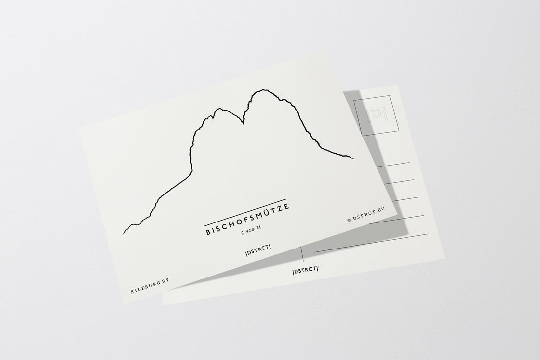 Bischofsmütze Salzburg Filzmoos Postkarte Postcard