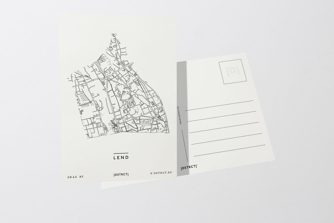 Lend Graz Steiermark Styria Postkarte Postcard
