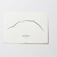 Grimming | Steiermark| Illustration | Zeichnung Bild Print Poster Ohne Rahmen Unframed