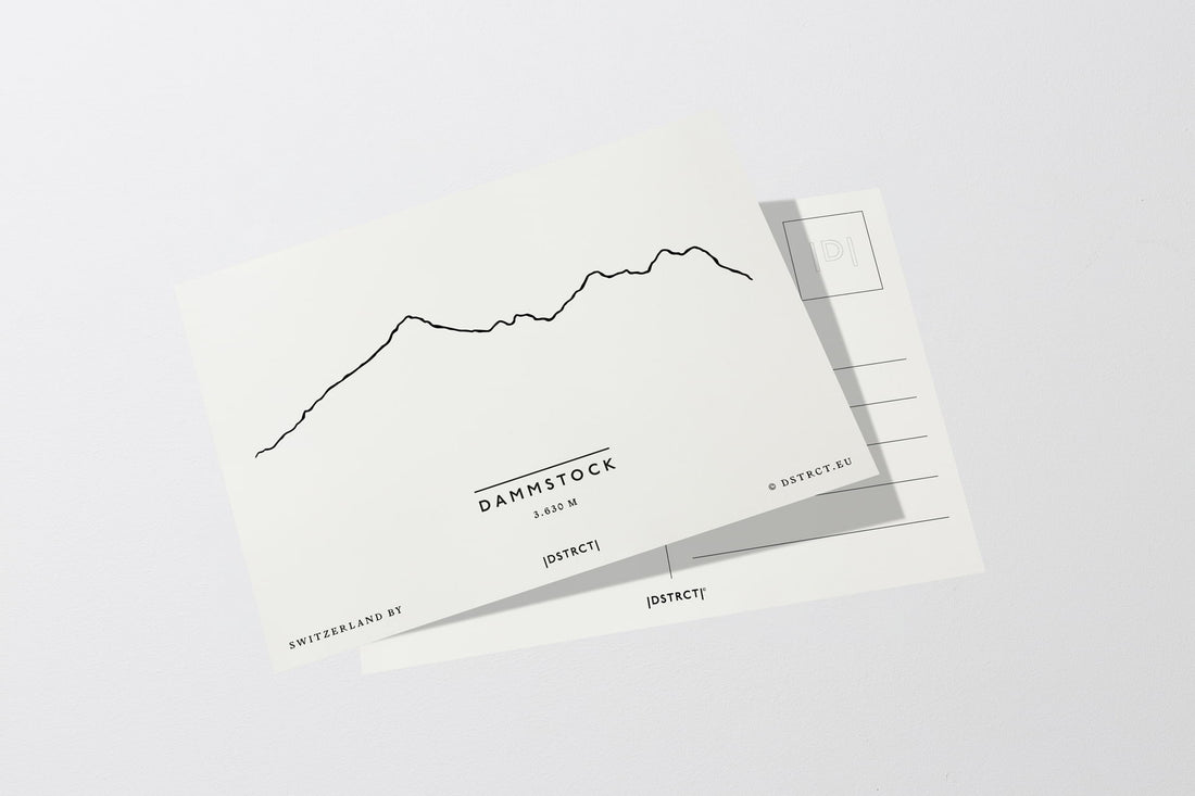 Dammastock Schweiz Postkarte Postcard