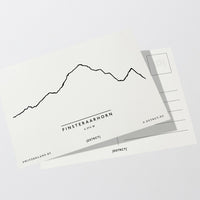 Finsteraarhorn Schweiz Postkarte Postcard