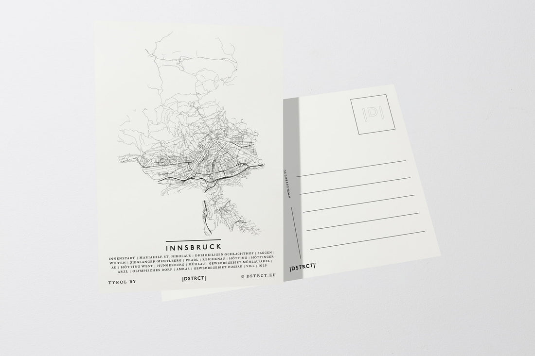 Innsbruck Tirol Postkarte Postcard