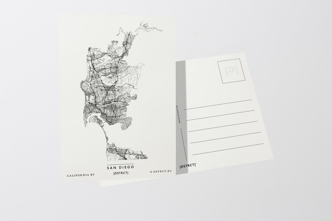 San Diego USA Postcard Postkarte