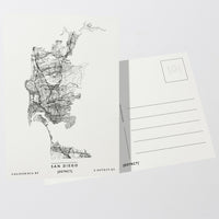 San Diego USA Postcard Postkarte
