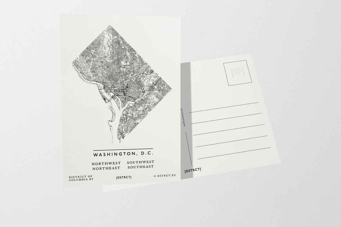 Washington DC Disctrict of Columbia USA postcard Postkarte