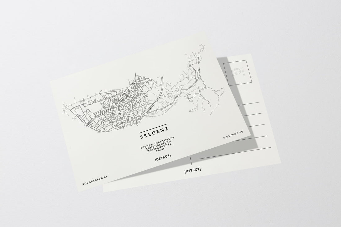 Bregenz Vorarlberg Postkarte Postcard