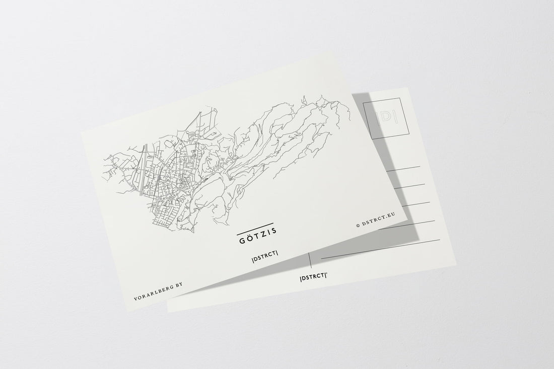 Götzis Vorarlberg Ländle Postkarte Postcard