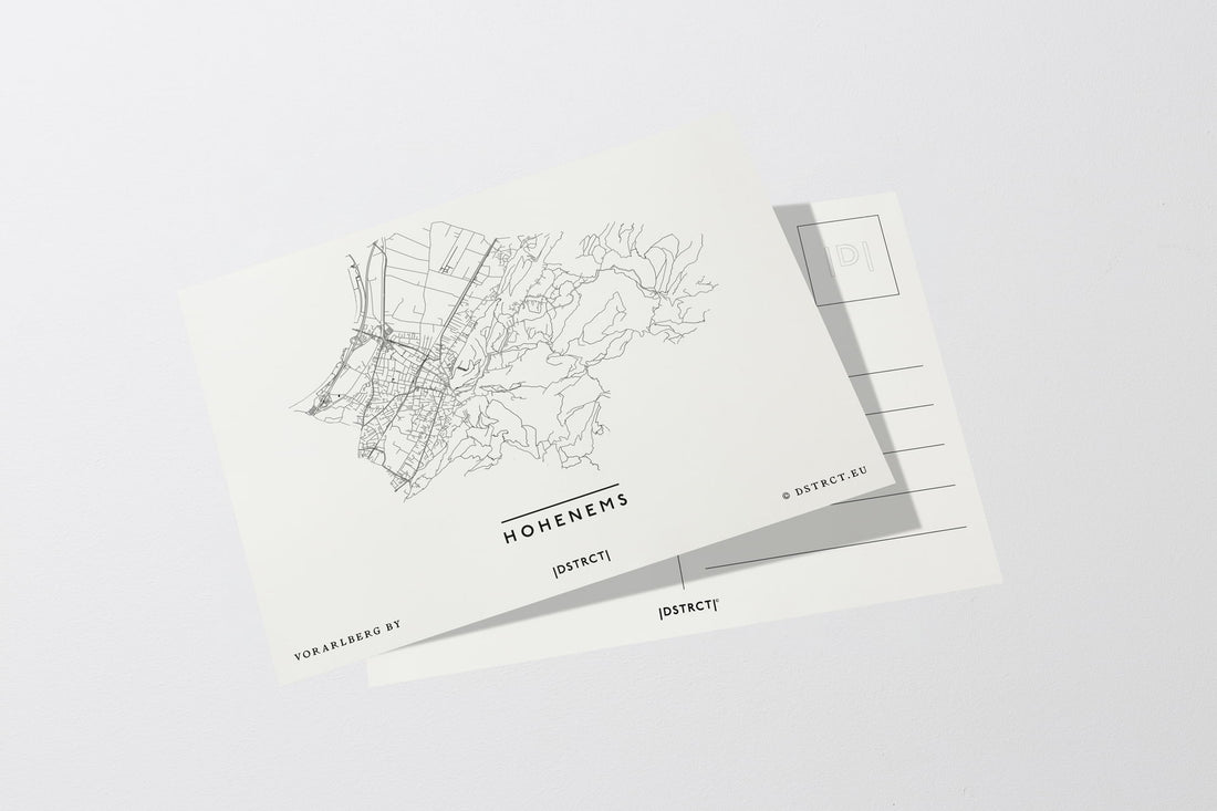 Hohenems Vorarlberg Postkarte Postcard