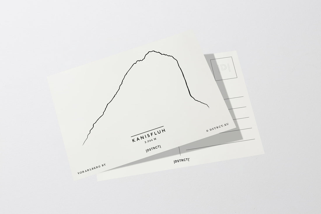 Kanisfluh Vorarlberg Postkarte Postcard