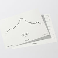 Piz Buin Vorarlberg Postkarte Postcard