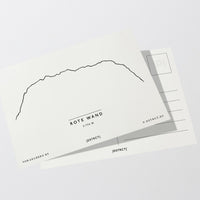 Rote Wand Vorarlberg Postkarte Postcard