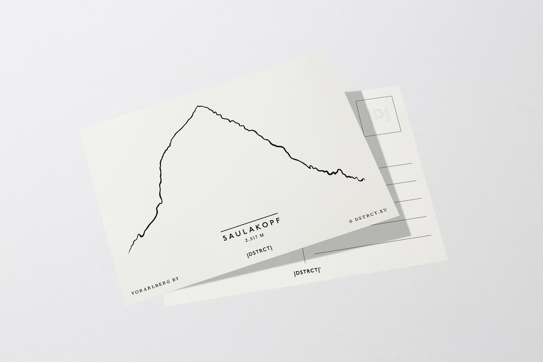 Saulakopf Vorarlberg Postkarte Postcard