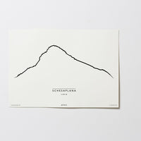 Schesaplana Vorarlberg Berg Ohne Rahmen Unframed