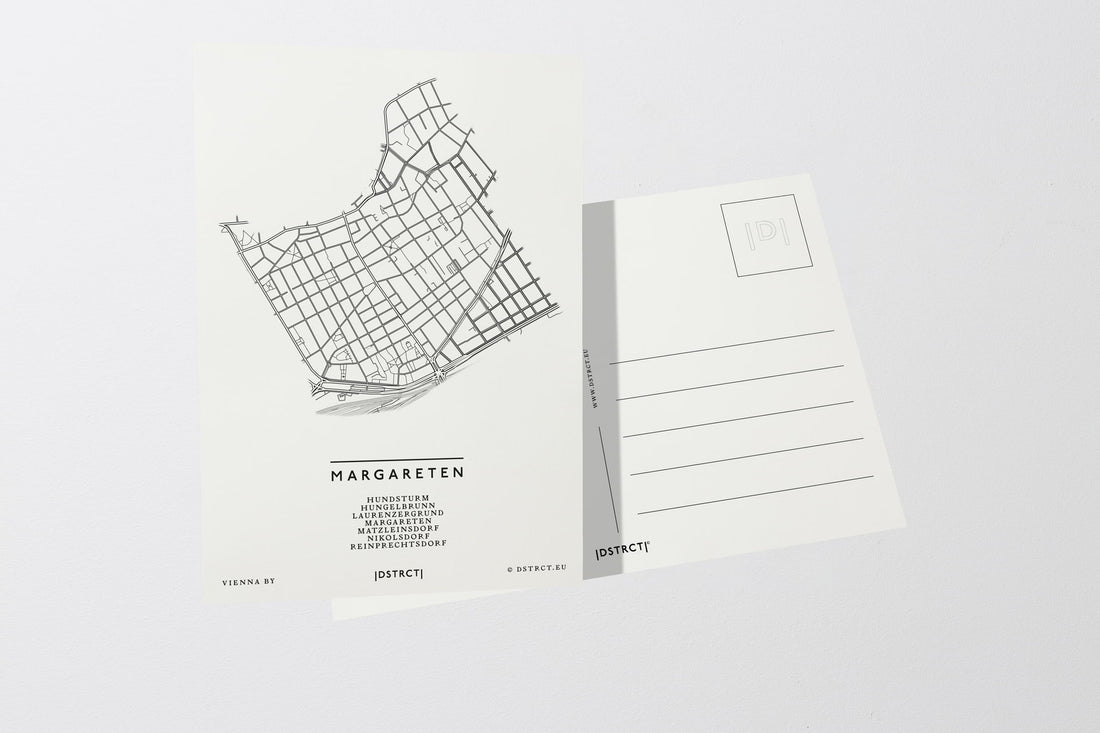 1050 Margareten Wien Postkarte postcard