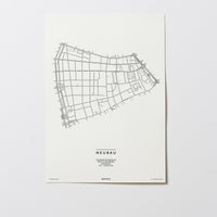Neubau | 1070 | Wien | City Map Karte Plan Bild Print Poster Ohne Rahmen Unframed