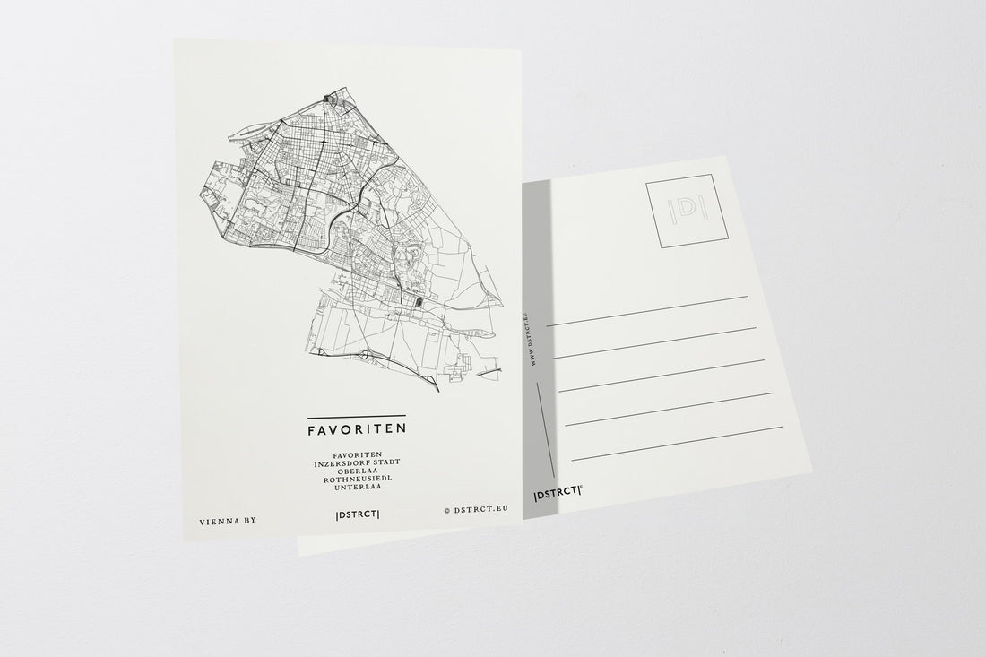1100 Bezirk Wien Favoriten Postkarte Postcard