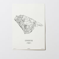 Simmering | 1110 | Wien | City Map Karte Plan Bild Print Poster Ohne Rahmen Unframed