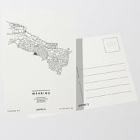 1180 Wien Bezirk Währing Postkarte Postcard