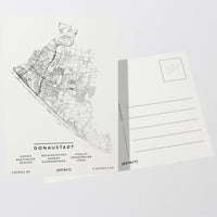 1220 Wien Bezirk Donaustadt Postkard Postkarte
