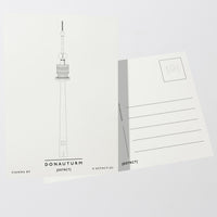 Wiener Donauturm Danube Tower Postcard Postkarte