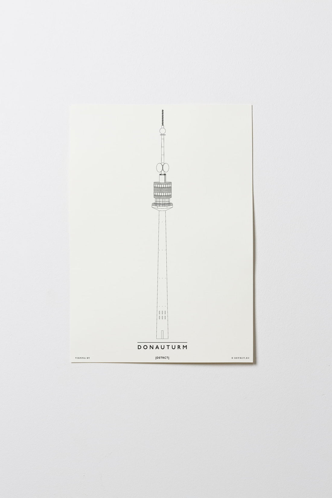 Wiener Donauturm | Wien | Illustration Zeichnung Bild PriWiener Stephansdom | Wien | Illustration Zeichnung Bild Print Poster Kunst Mit Rahmen Framednt Poster Kunst Ohne Rahmen Unframed