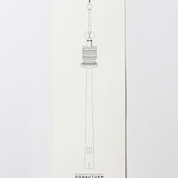 Wiener Donauturm | Wien | Illustration Zeichnung Bild Print Poster Kunst Ohne Rahmen Unframed Panorama Paper