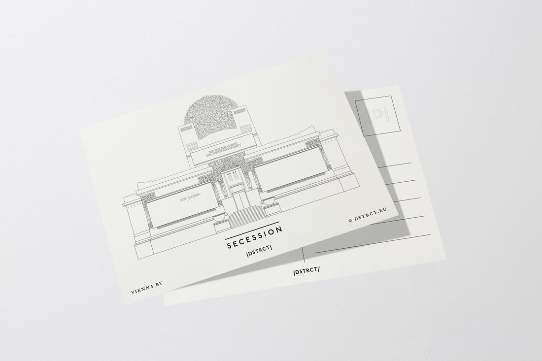 Wiener Secession Postkarte postcard