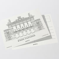 Wiener Staatsoper Wien Postkarte Postcard