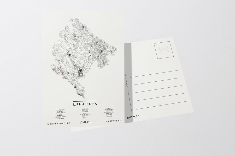 Montenegro | Crna Gora | postcard Postkarte Razglednica