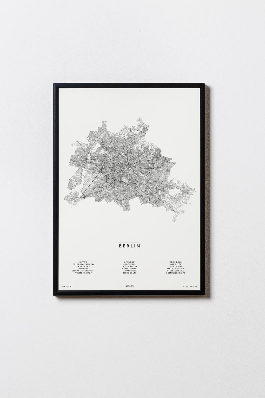 Berlin | Deutschland | City Map Karte Plan Bild Print Poster Mit Rahmen FramedBerlin | Deutschland | City Map Karte Plan Bild Print Poster Mit Rahmen Framed