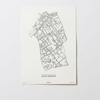 Kaplanhof | 4020 | Linz | City Map Karte Plan Bild Print Poster Ohne Rahmen Unframed