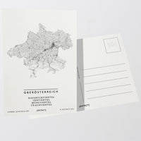 Oberösterreich Österreich Postkarte Postcard