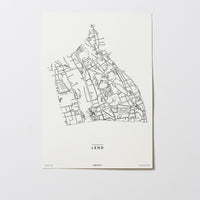 Lend | 8020 - 8051 | Graz | City Map Karte Plan Bild Print Poster Ohne Rahmen Unframed