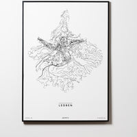 Leoben | 8700 | Steiermark | City Map Karte Plan Bild Print Poster Mit Rahmen Framed L & XL