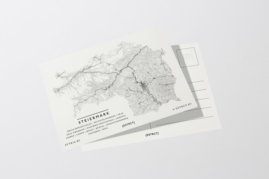 Steiermarkt Österreich Postkarte Postcard