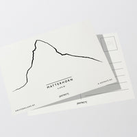 Matterhorn Schweiz Switzerland Postkarte Postcard