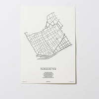 Margareten | 1050 | Wien | City Map Karte Plan Bild Print Poster Ohne Rahmen Unframed