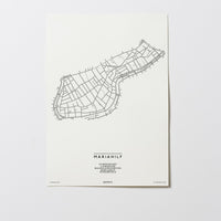 Mariahilf | 1060 | Wien | City Map Karte Plan Bild Print Poster Ohne Rahmen Unframed