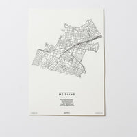 Meidling | 1120 | Wien | City Map Karte Plan Bild Print Poster Ohne Rahmen Unframed